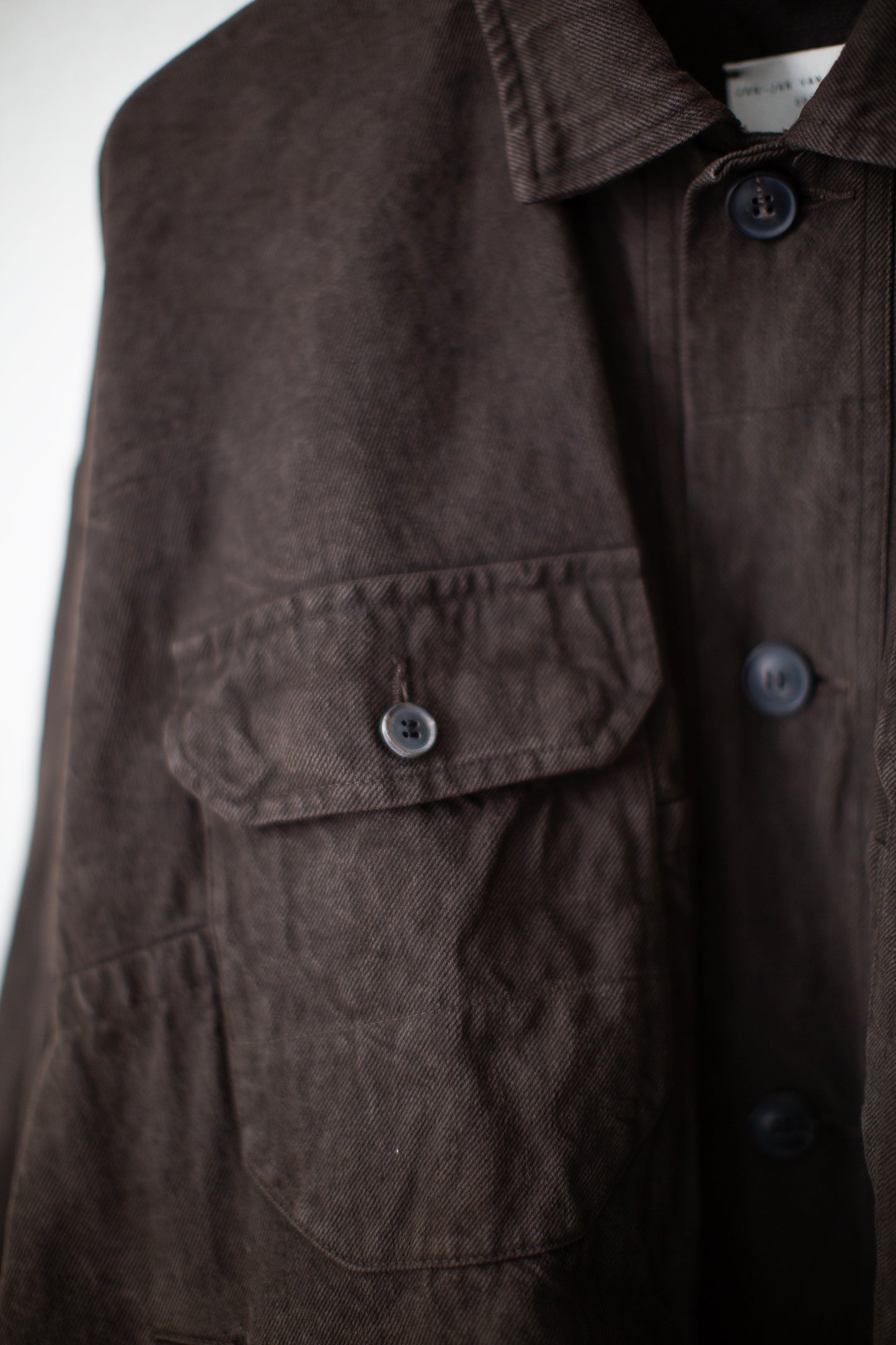 JACKET#64 - DORO ZOME HEMP COTTON BAMBOO TWILL