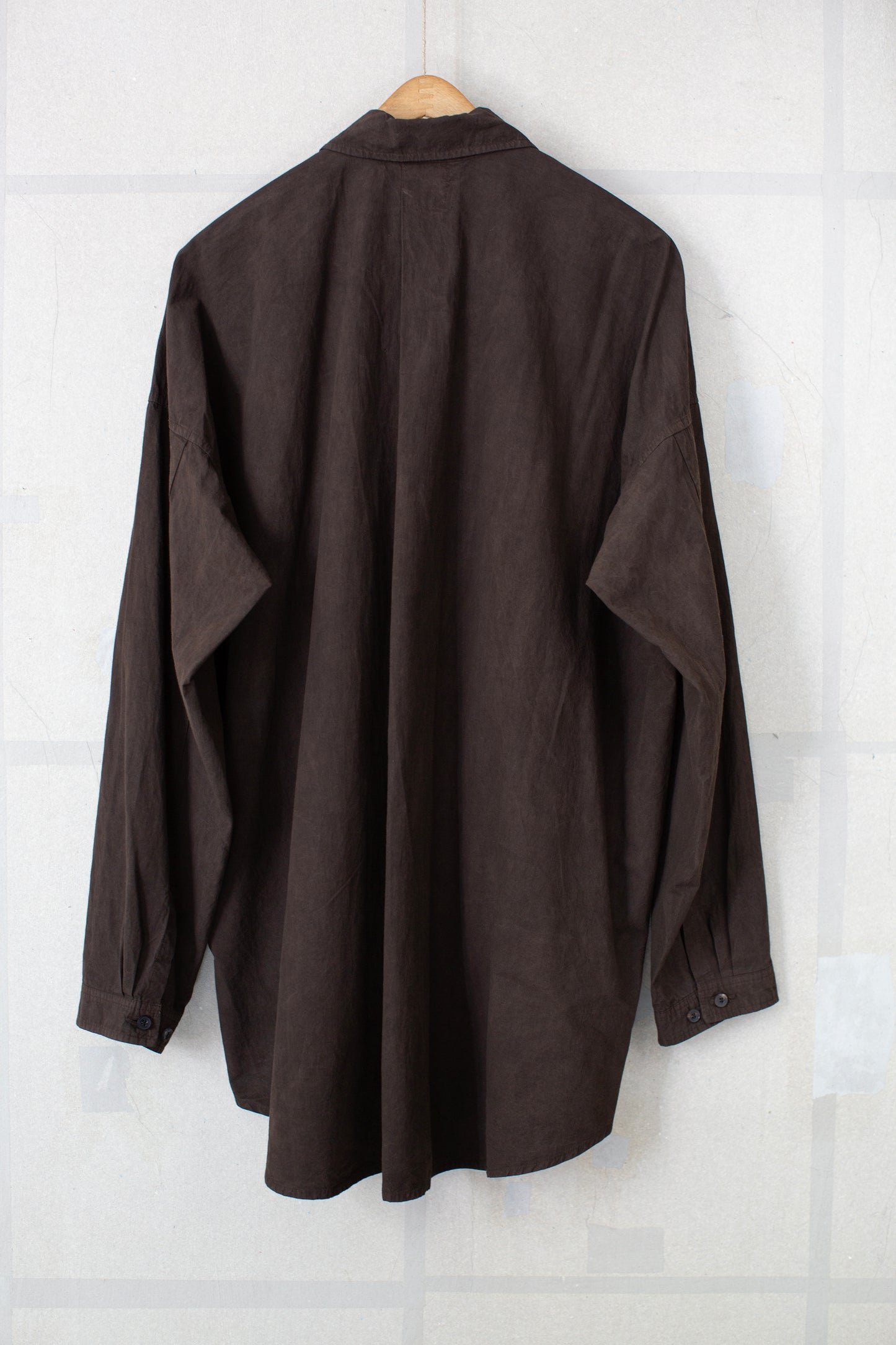 SHIRT#100 - DORO ZOMO COTTON WOOL DENSE SHIRTING