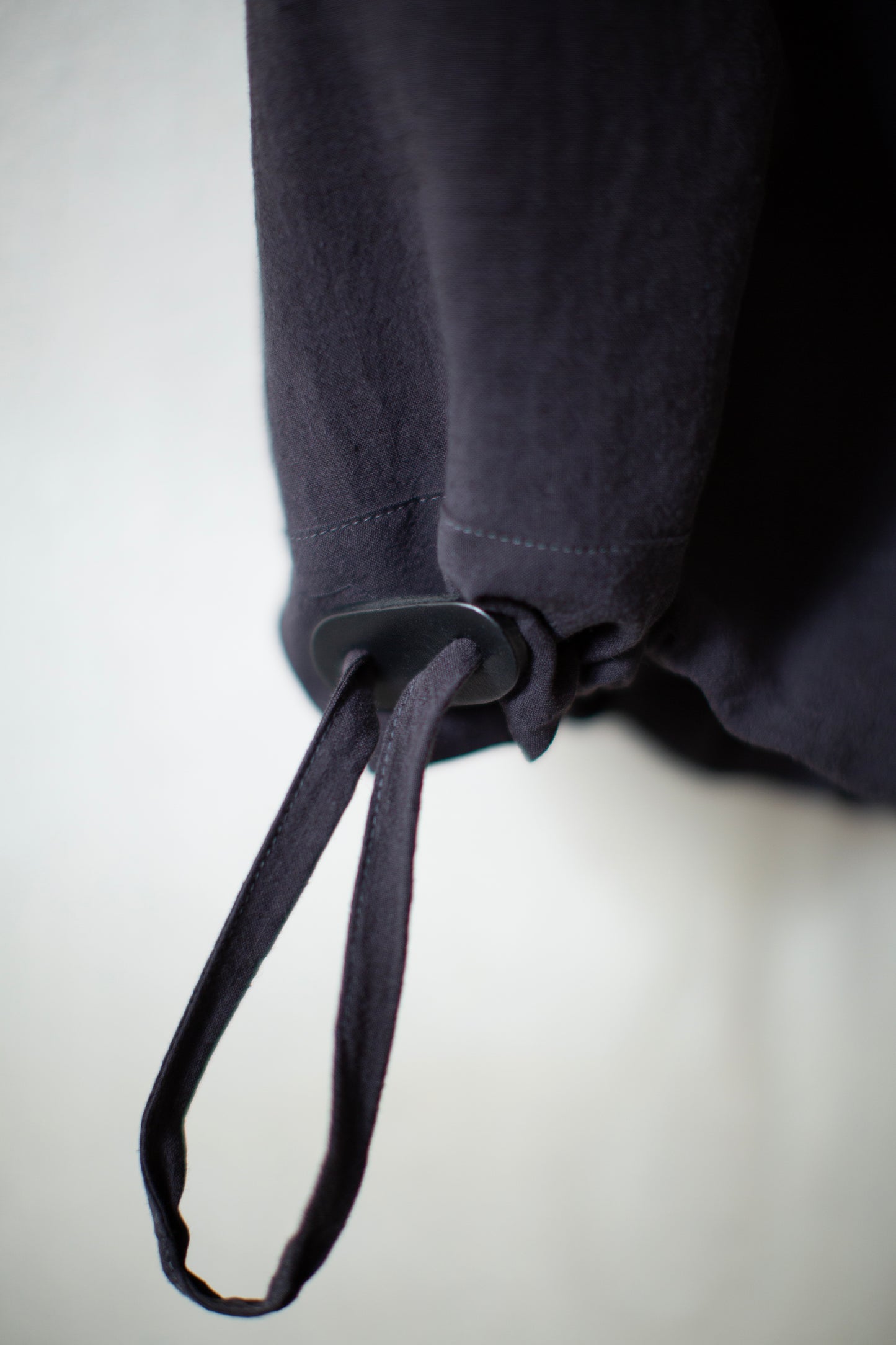 TROUSERS#91 - LINEN SILK SHIRTING SUMI KURO