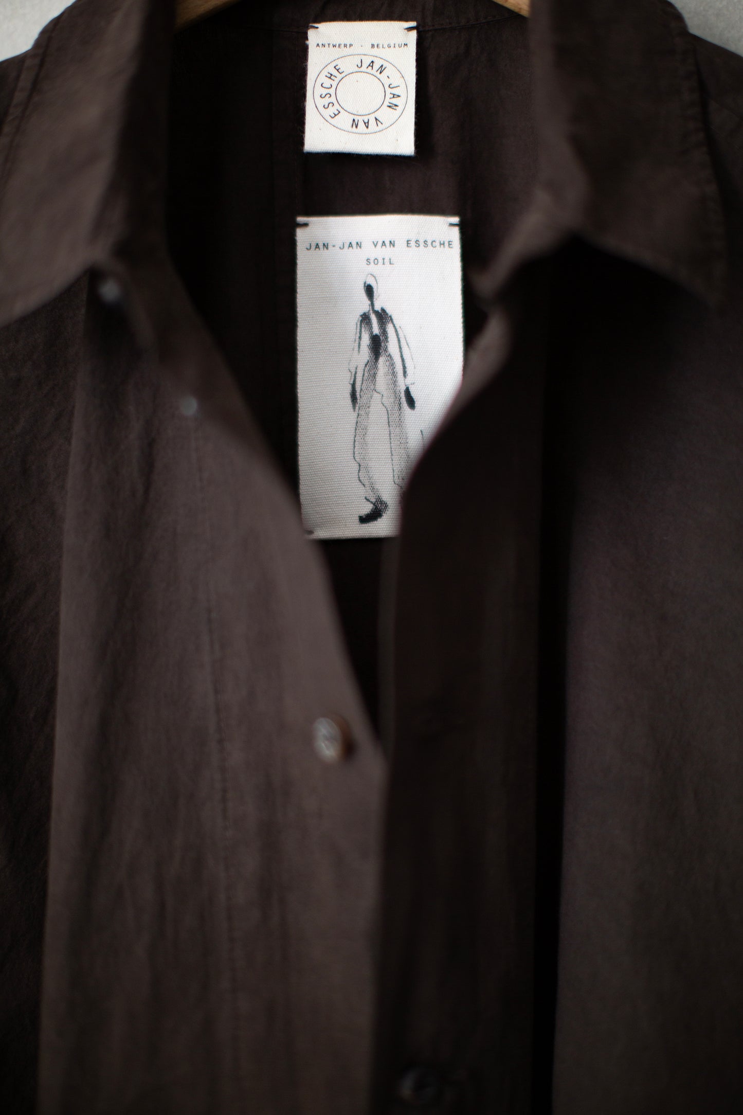 SHIRT#100 - DORO ZOMO COTTON WOOL DENSE SHIRTING