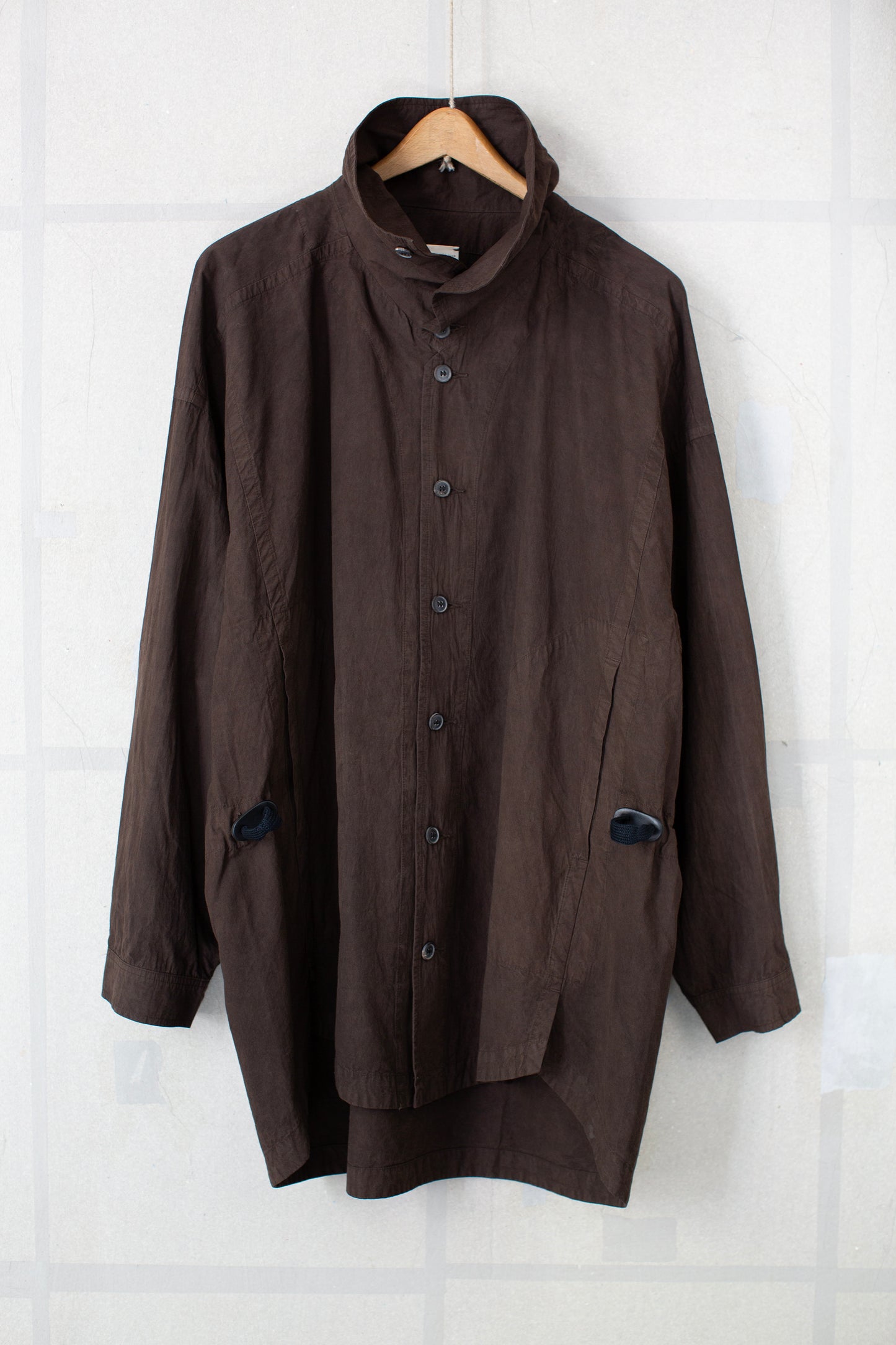 SHIRT#110 - DORO ZOME COTTON WOOL DENSE SHIRTING