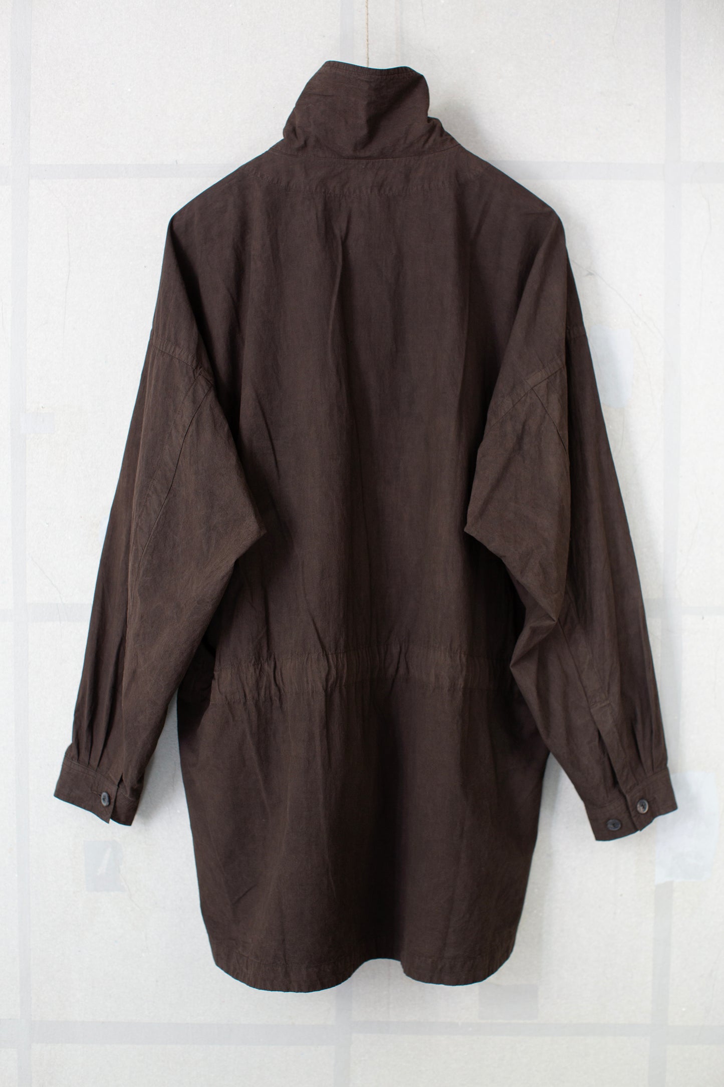 SHIRT#110 - DORO ZOME COTTON WOOL DENSE SHIRTING