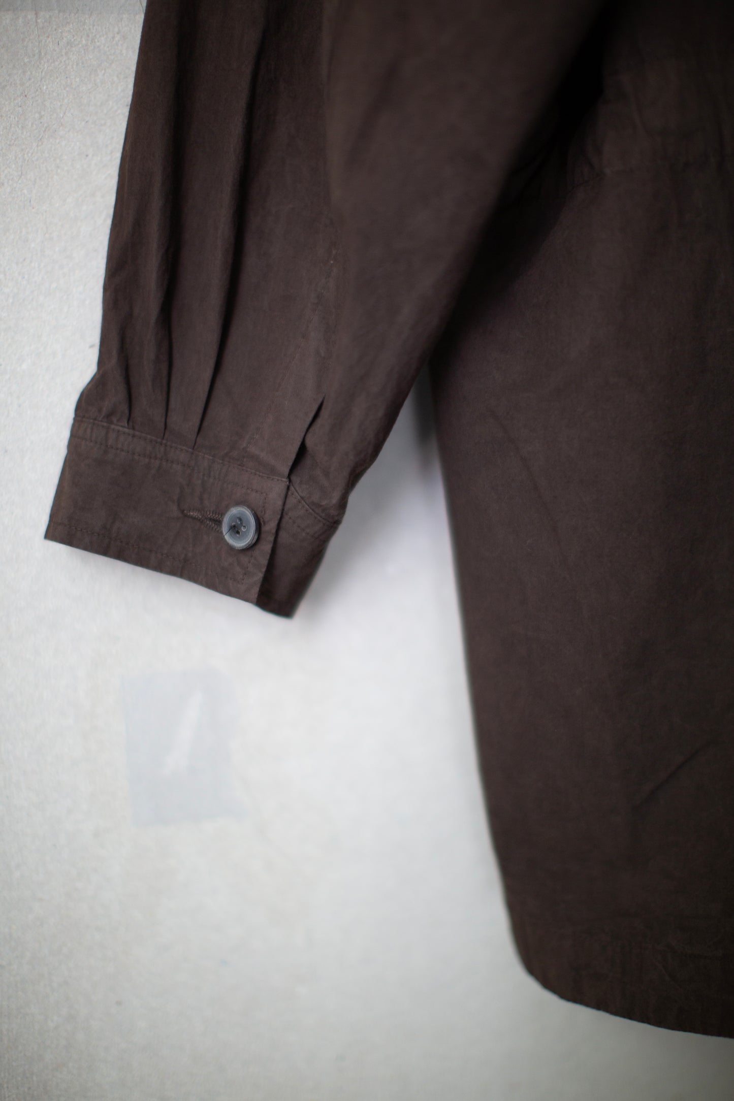 SHIRT#110 - DORO ZOME COTTON WOOL DENSE SHIRTING