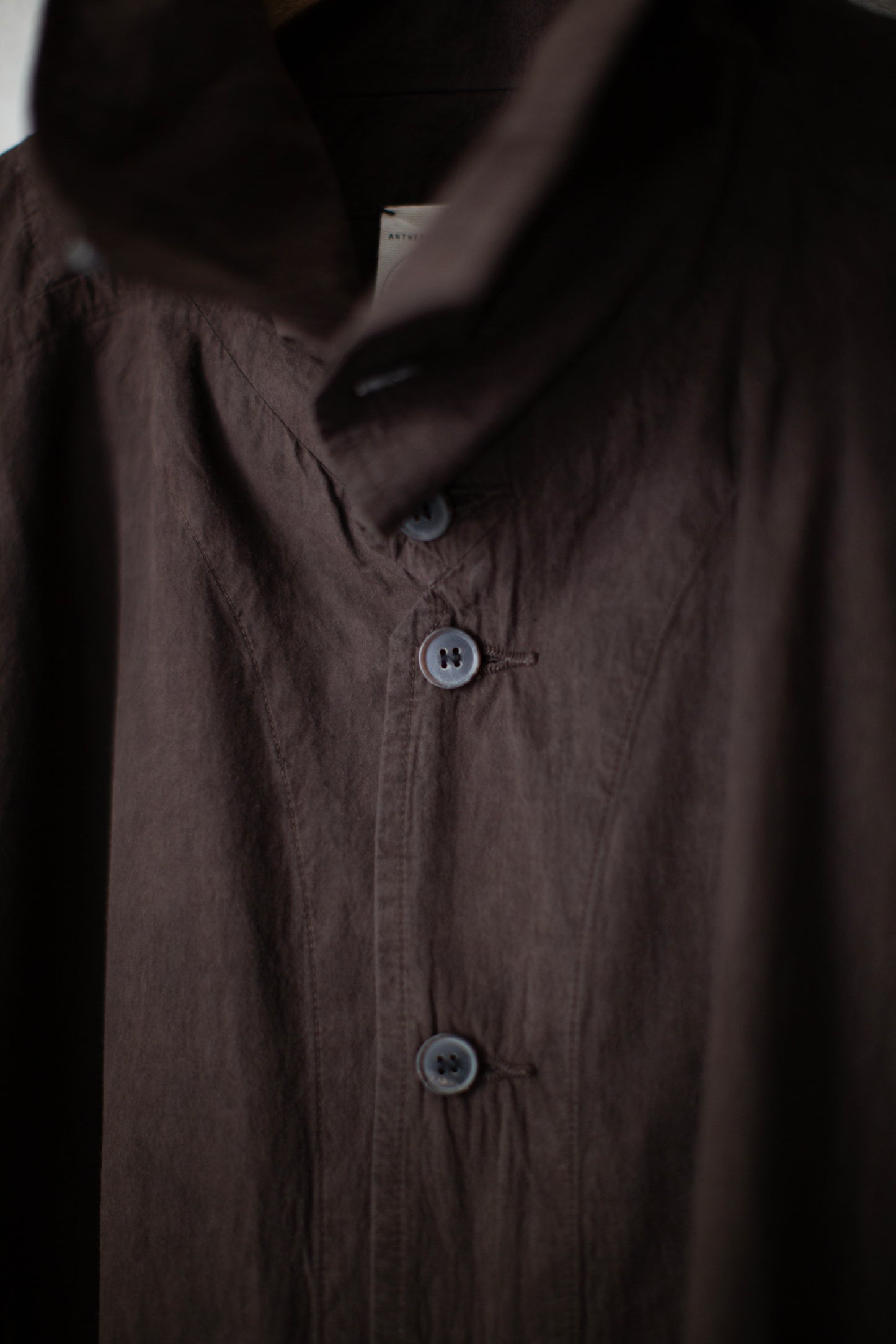 SHIRT#110 - DORO ZOME COTTON WOOL DENSE SHIRTING