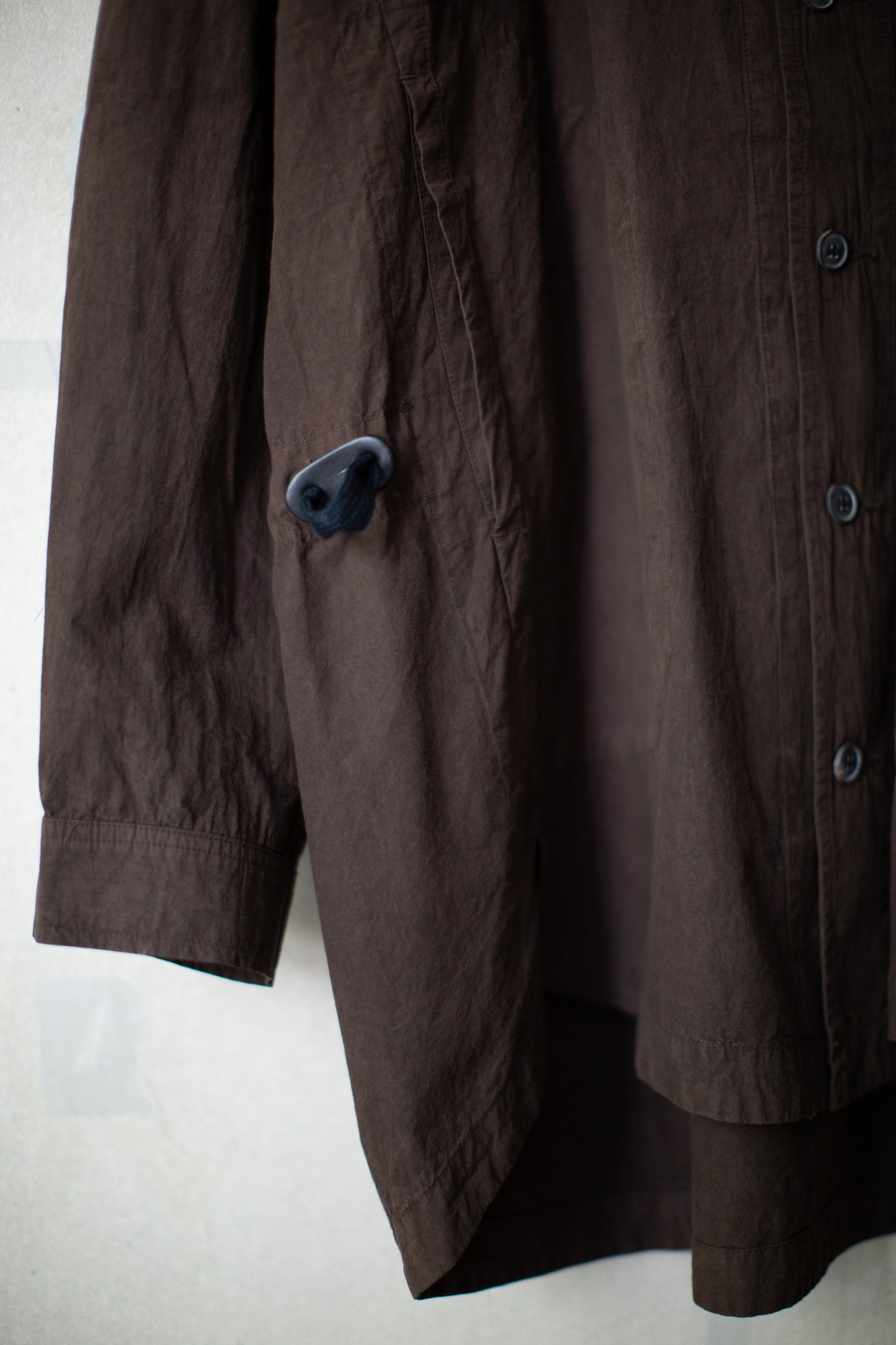 SHIRT#110 - DORO ZOME COTTON WOOL DENSE SHIRTING