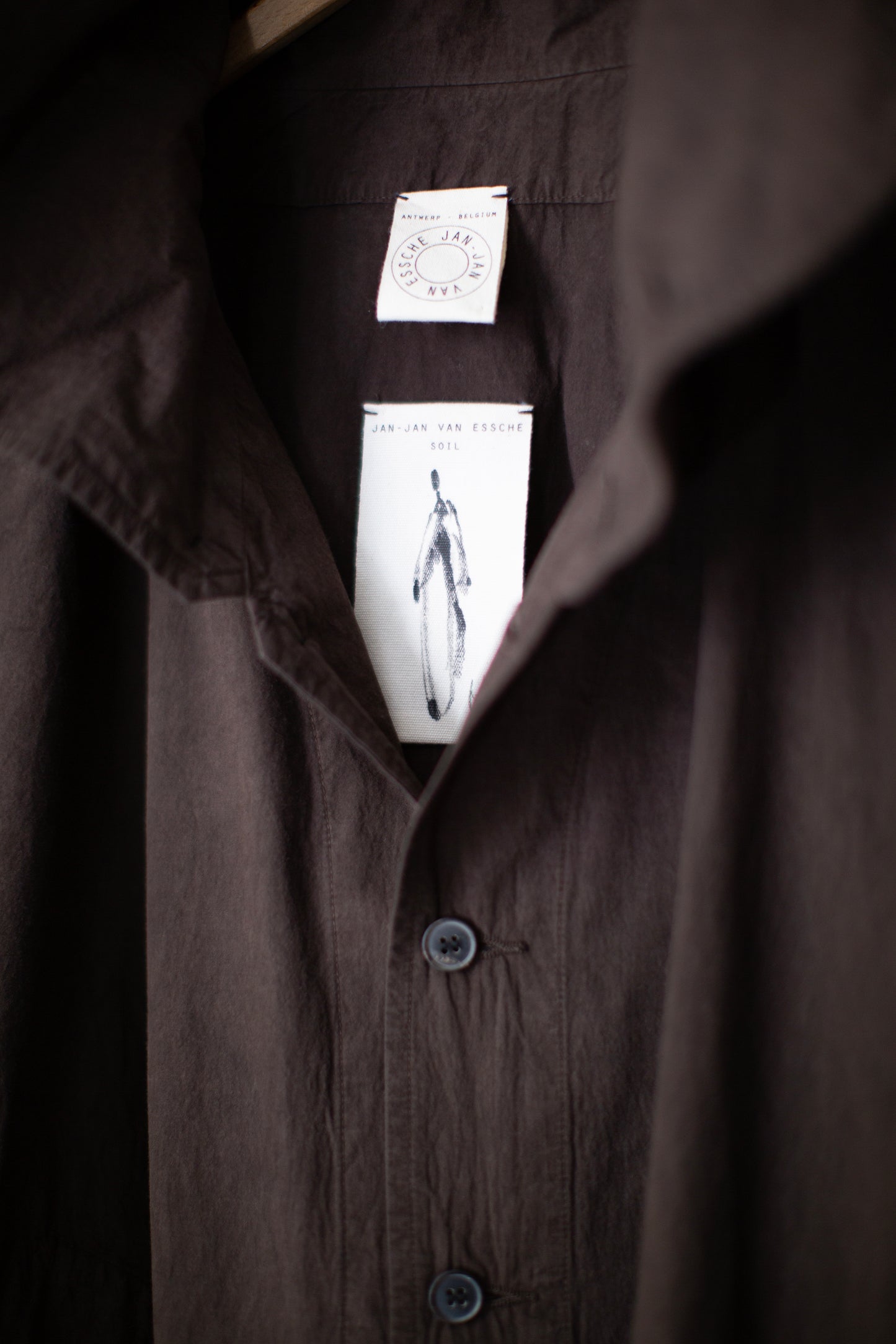 SHIRT#110 - DORO ZOME COTTON WOOL DENSE SHIRTING
