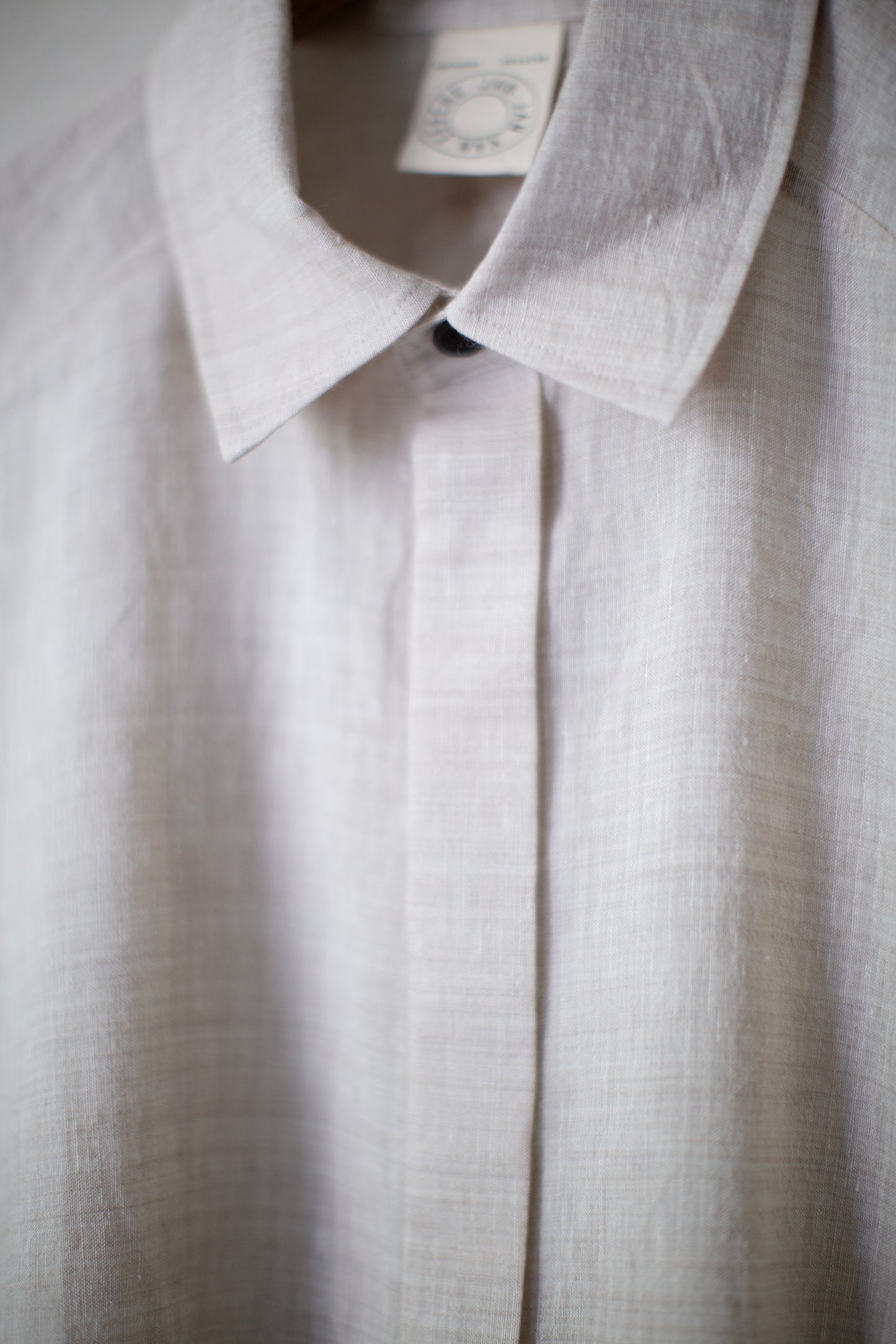 SHIRT#106 - KINARI LINEN WOOL WASHED SHIRTING