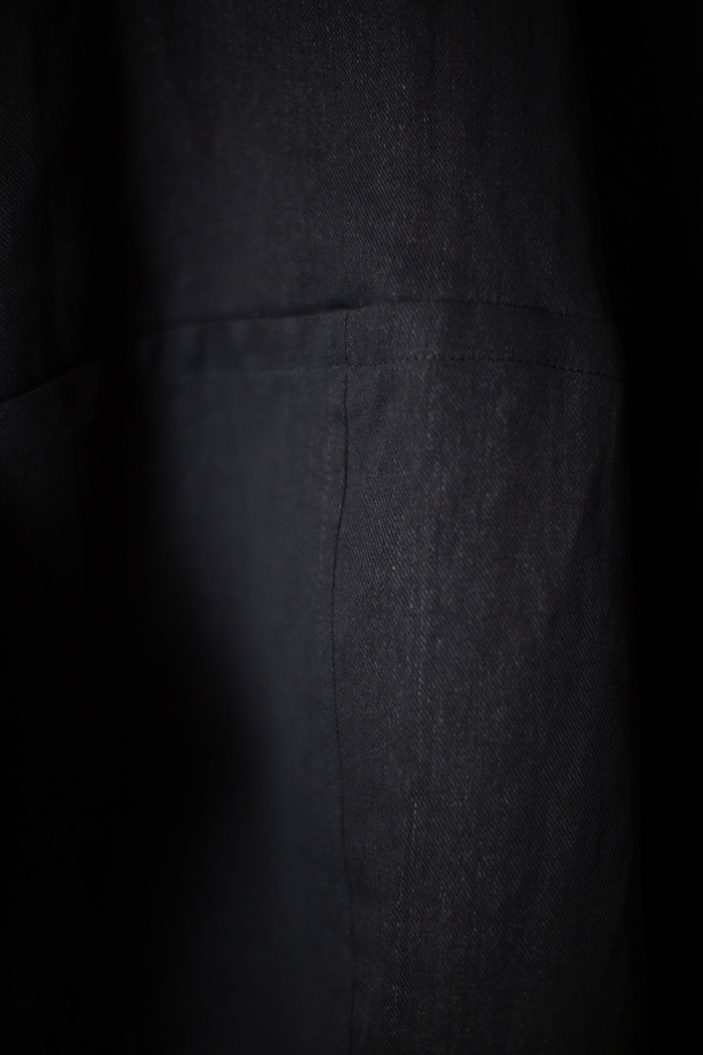 JACKET#64 - PAPER SHEER TWILL BLACK