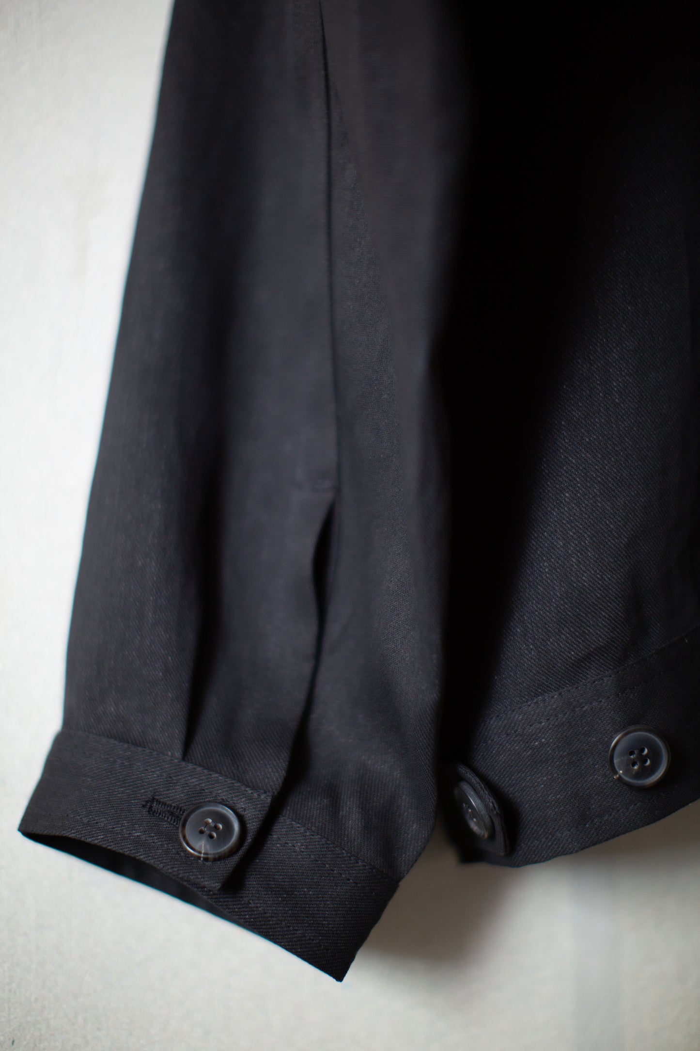 JACKET#64 - PAPER SHEER TWILL BLACK