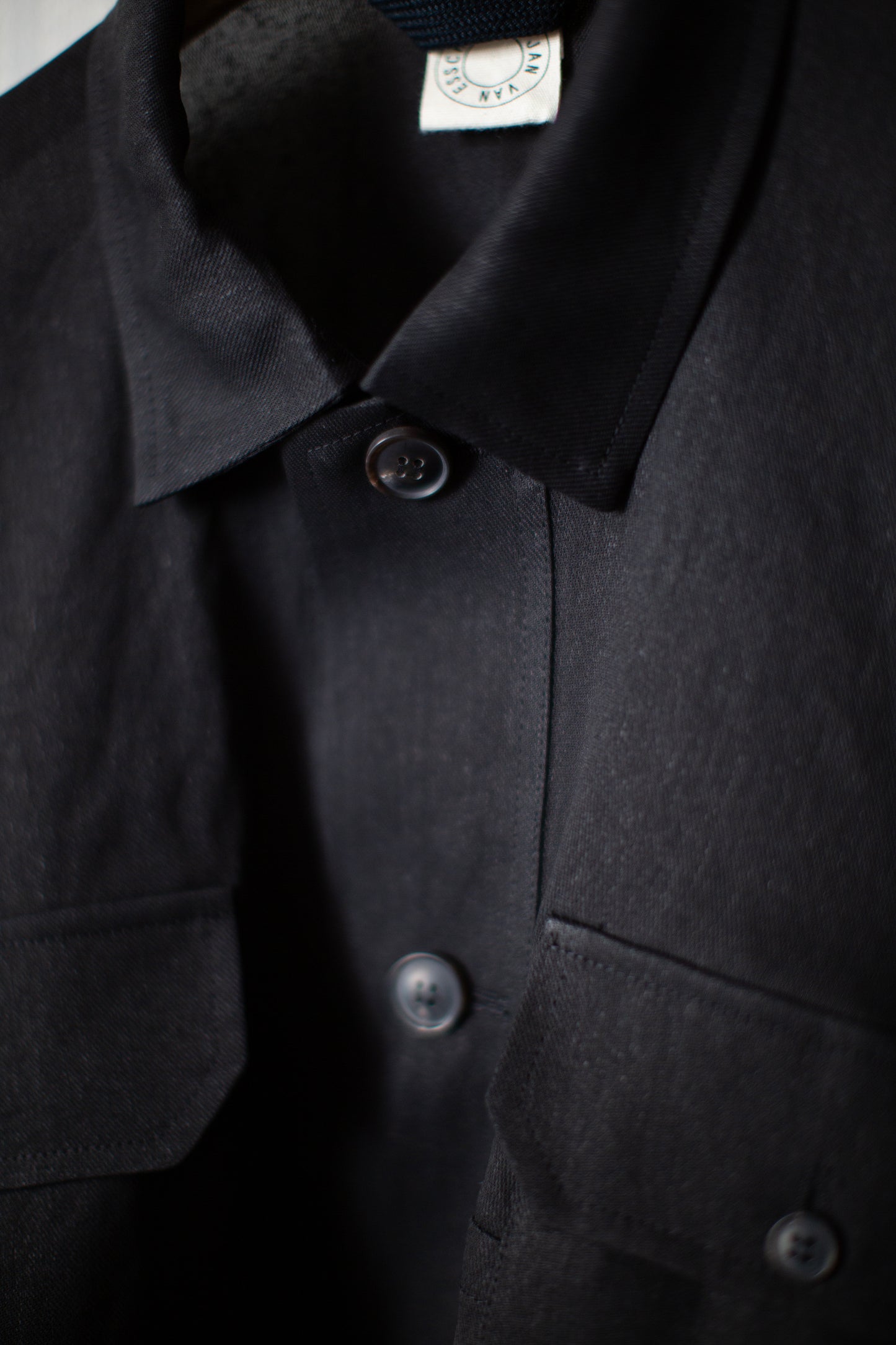 JACKET#64 - PAPER SHEER TWILL BLACK