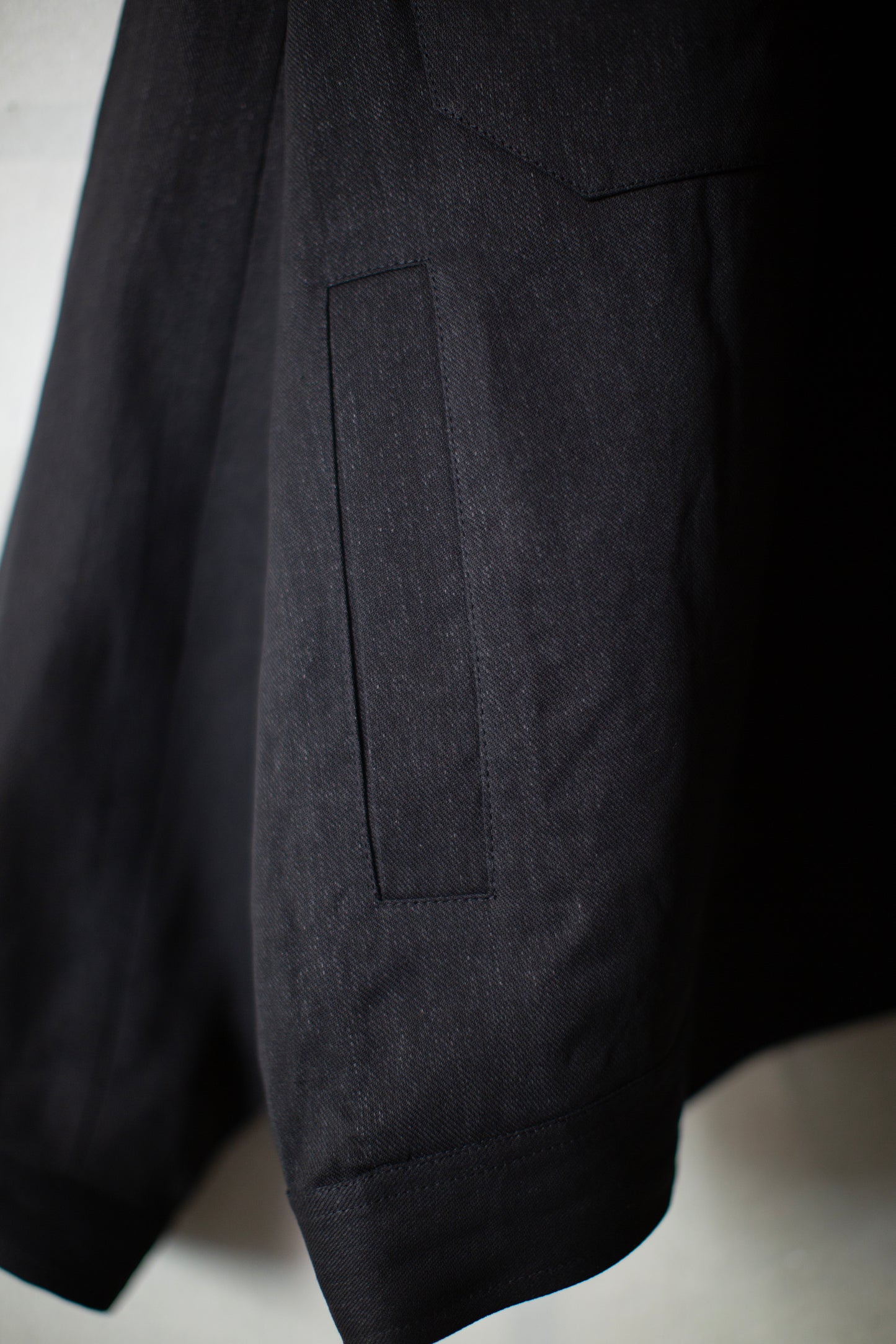 JACKET#64 - PAPER SHEER TWILL BLACK
