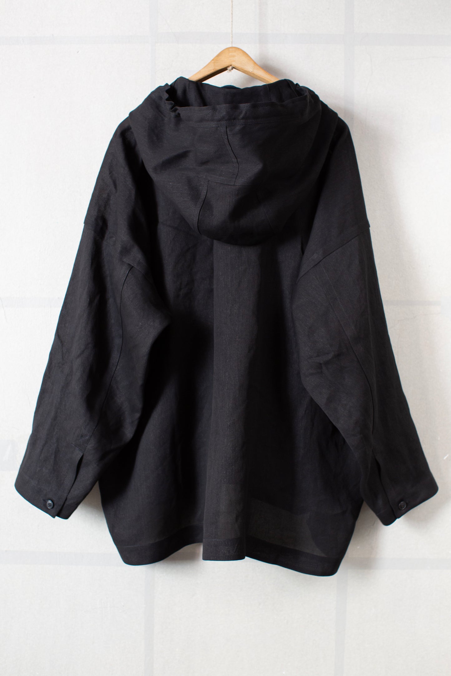 JACKET#65 - PAPER SHEER TWILL BLACK