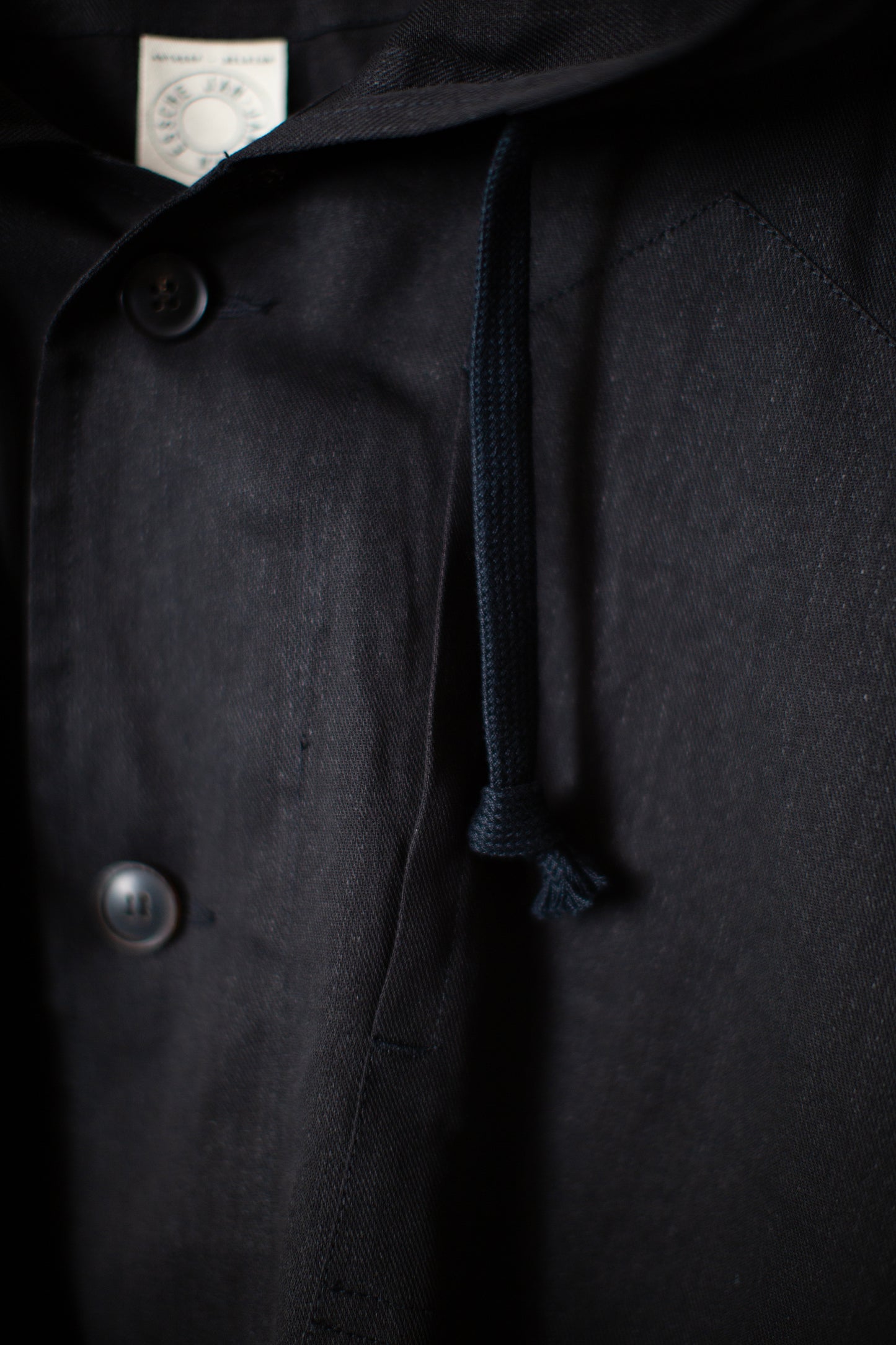 JACKET#65 - PAPER SHEER TWILL BLACK