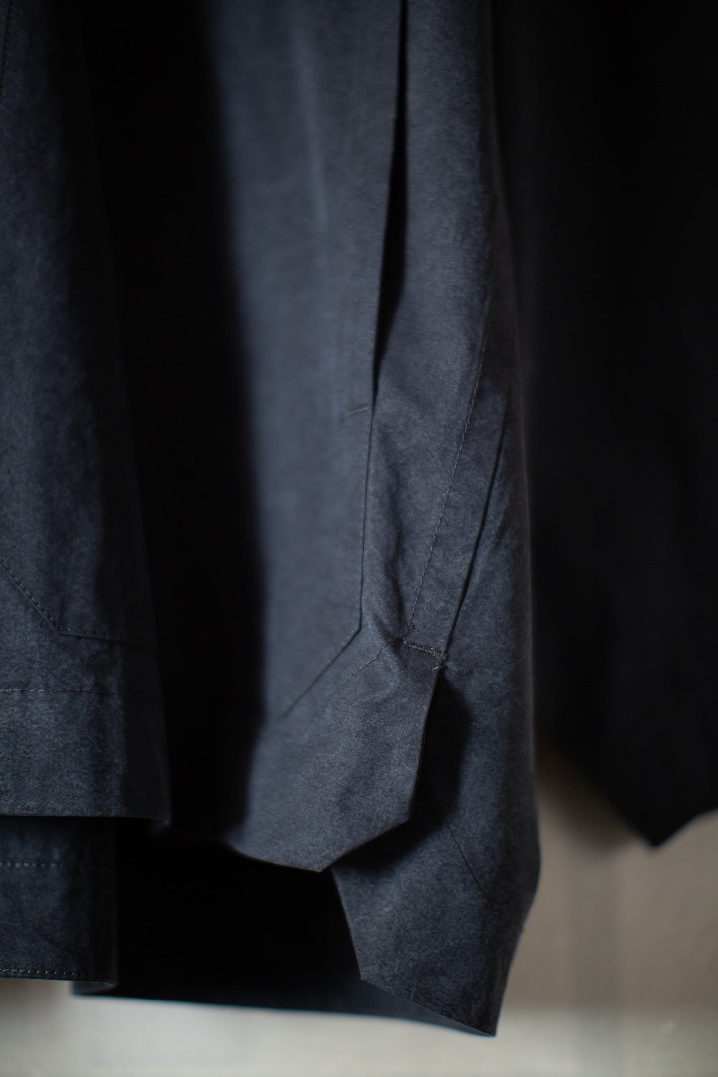 JACKET#65 - TIME WASHED LIGHT OFF BLACK