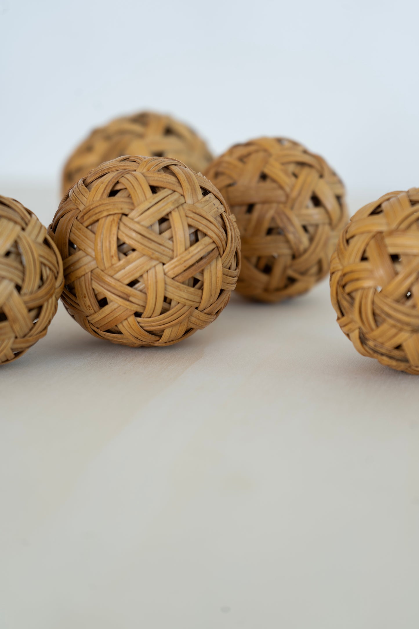 little rotan balls (sepak takraw)