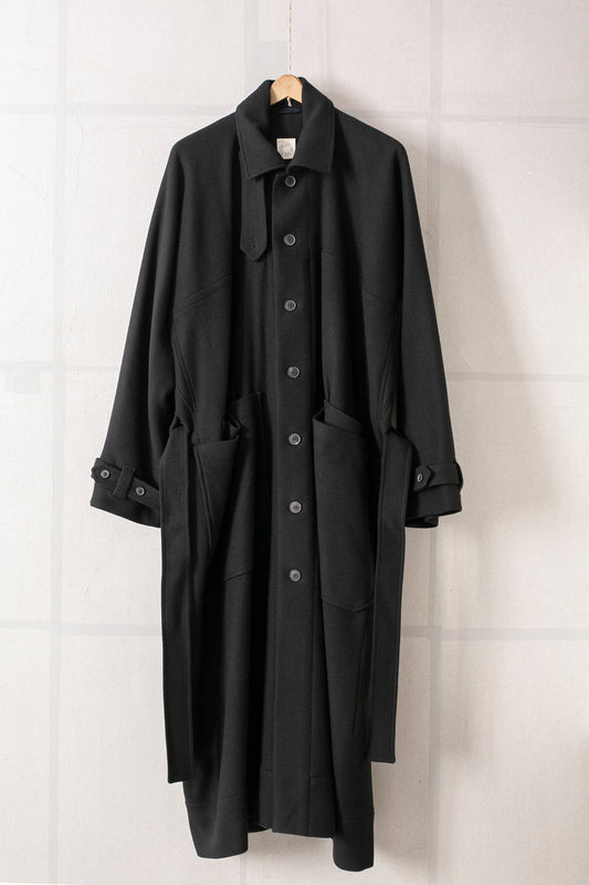 Coat#26 - Black Yak Wool