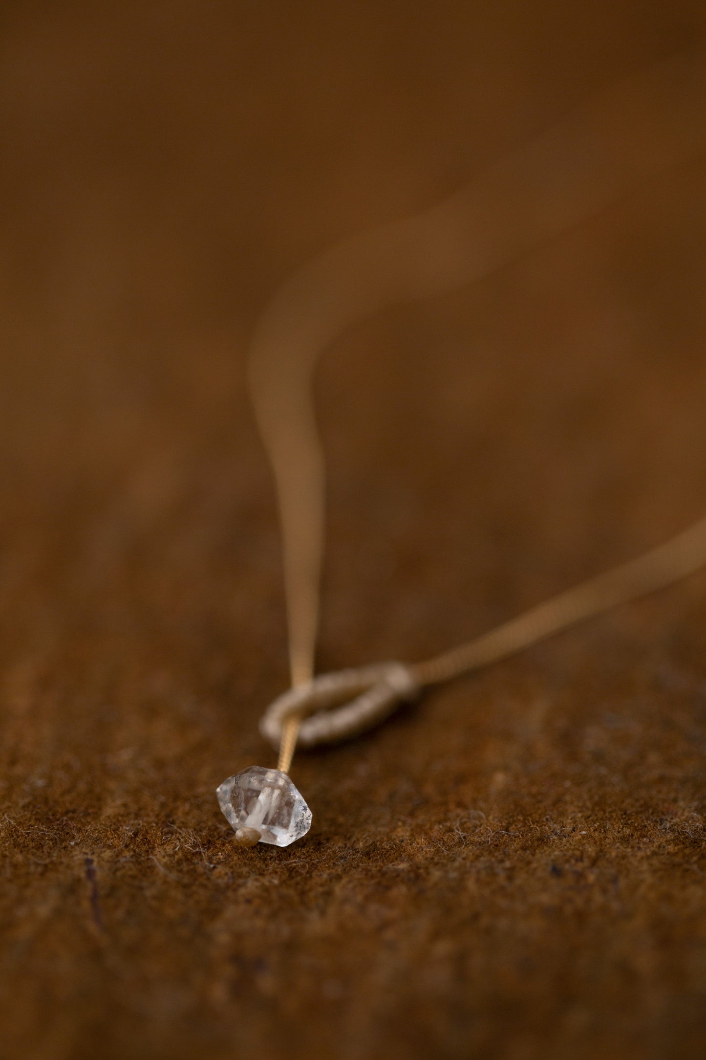 Crystal pendant necklace