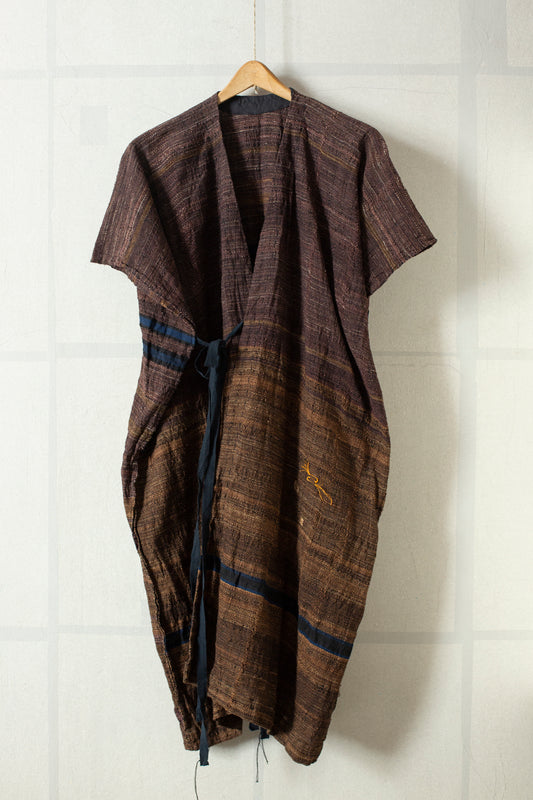 ROSE IX - a redish sleevless kimono
