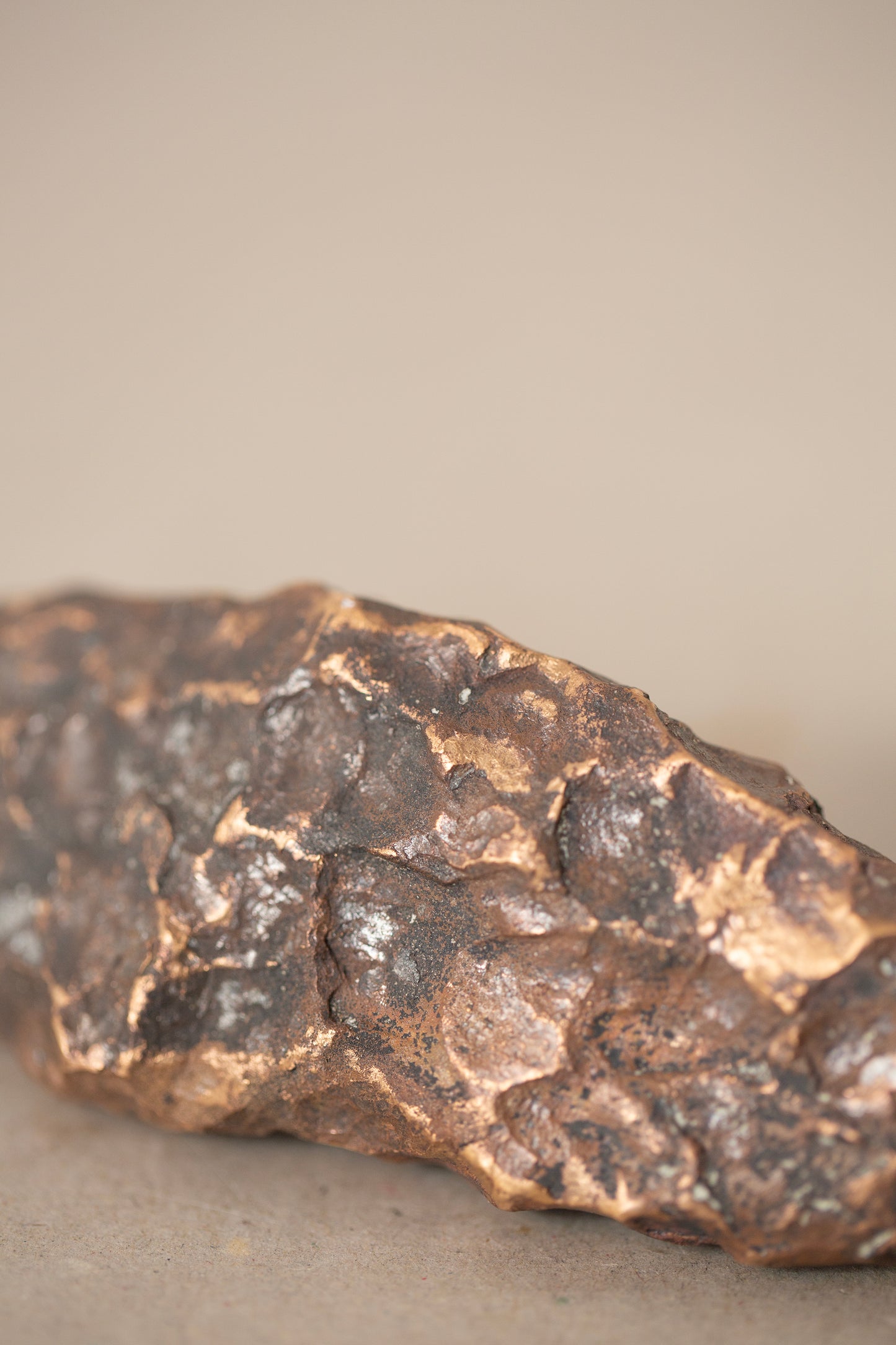 Hand Made Bronze Mountain Stones