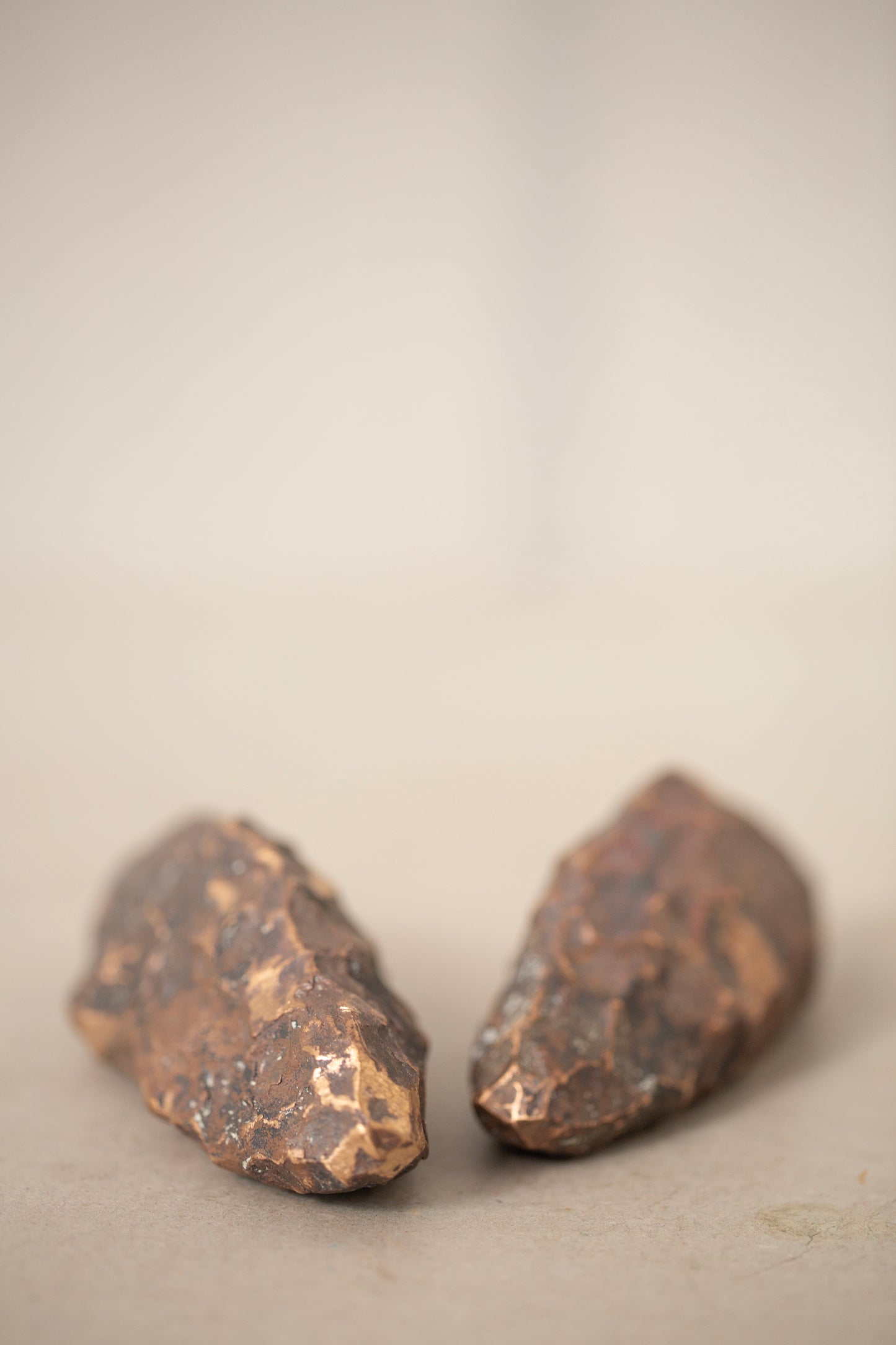 Hand Made Bronze Mountain Stones
