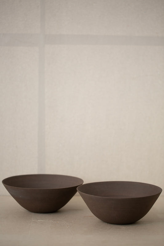 Medium sized ceramic bowl by Ciprian Tocu