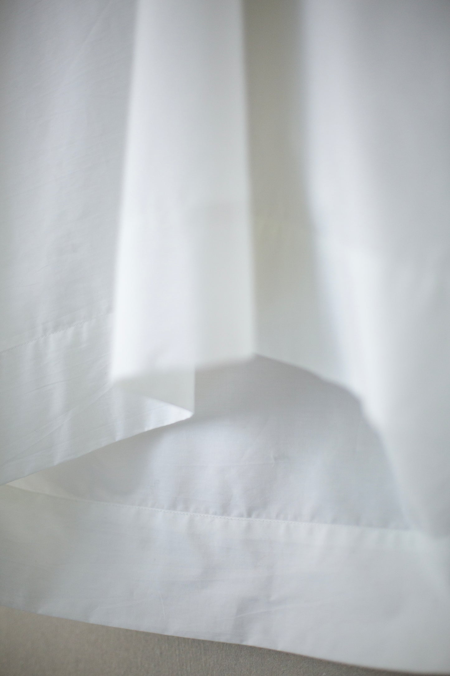 TUNIC#30 - WHITE COTTON POPELINE